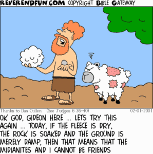 cartoon about using a fleece